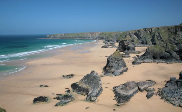 Bedruthan Steps Beach