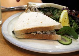 Cornish crab sandwich £8.95
