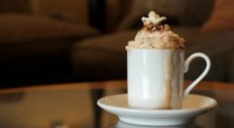 Hot Chocolate at Bedruthan Hotel