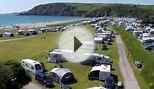 Pentewan Sands Holiday Park in Cornwall - From Above